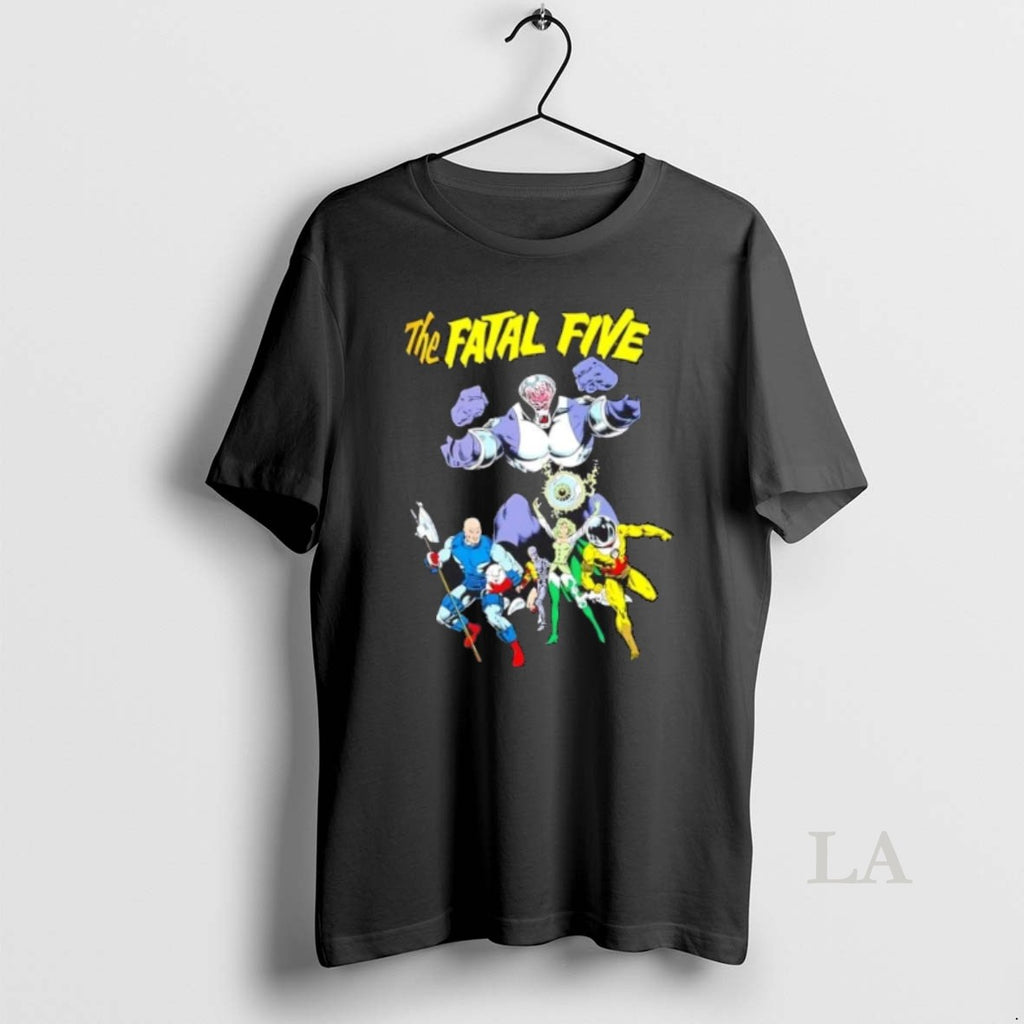 Original The Fatal Five 1967 Cartoon Vintage