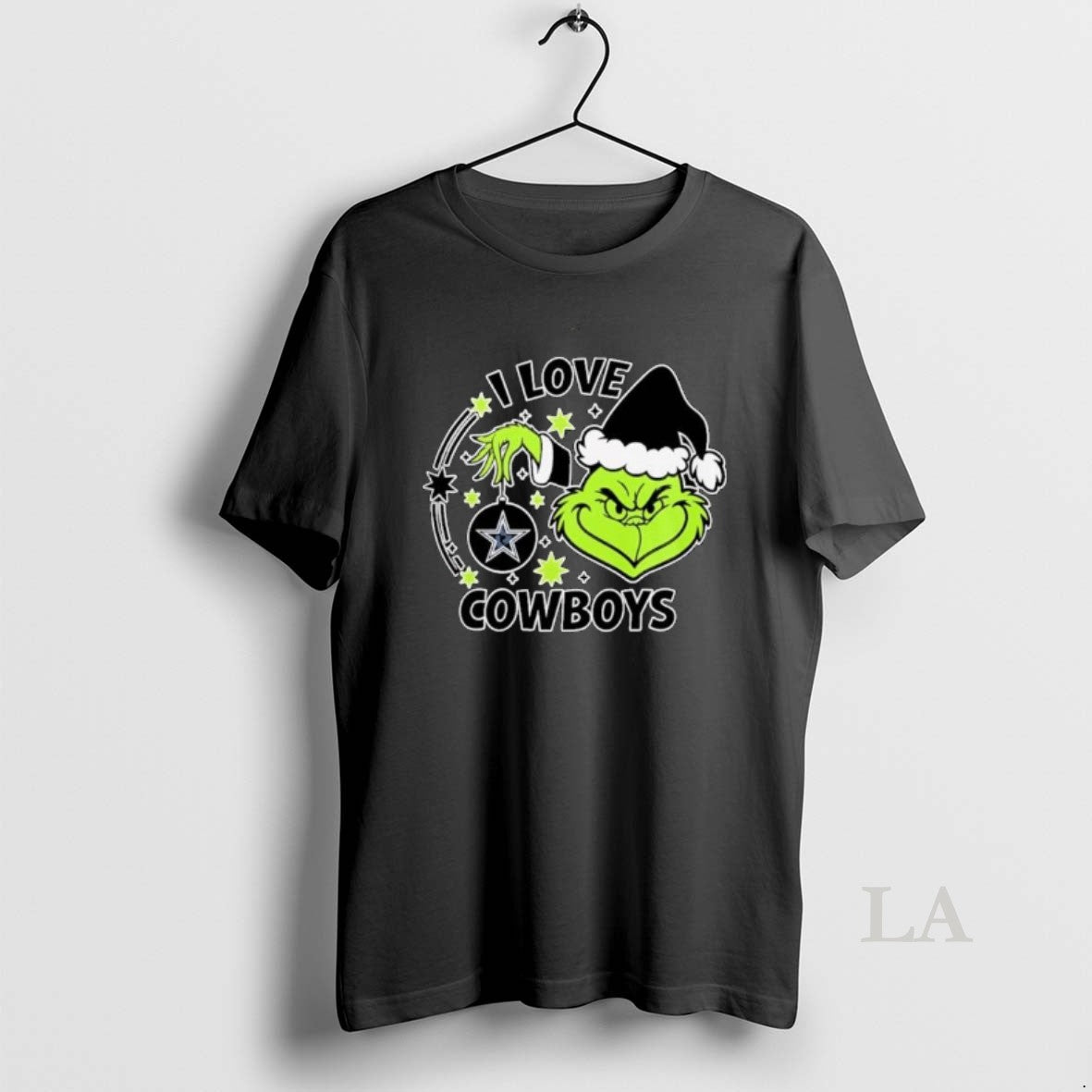 Original Grinch I Love Dallas Cowboys Football Merry