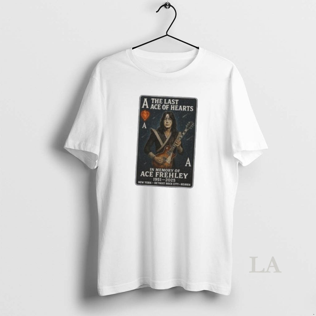 Original The Last Ace Of Hearts In Memory Of Ace Frehley 1951 2025
