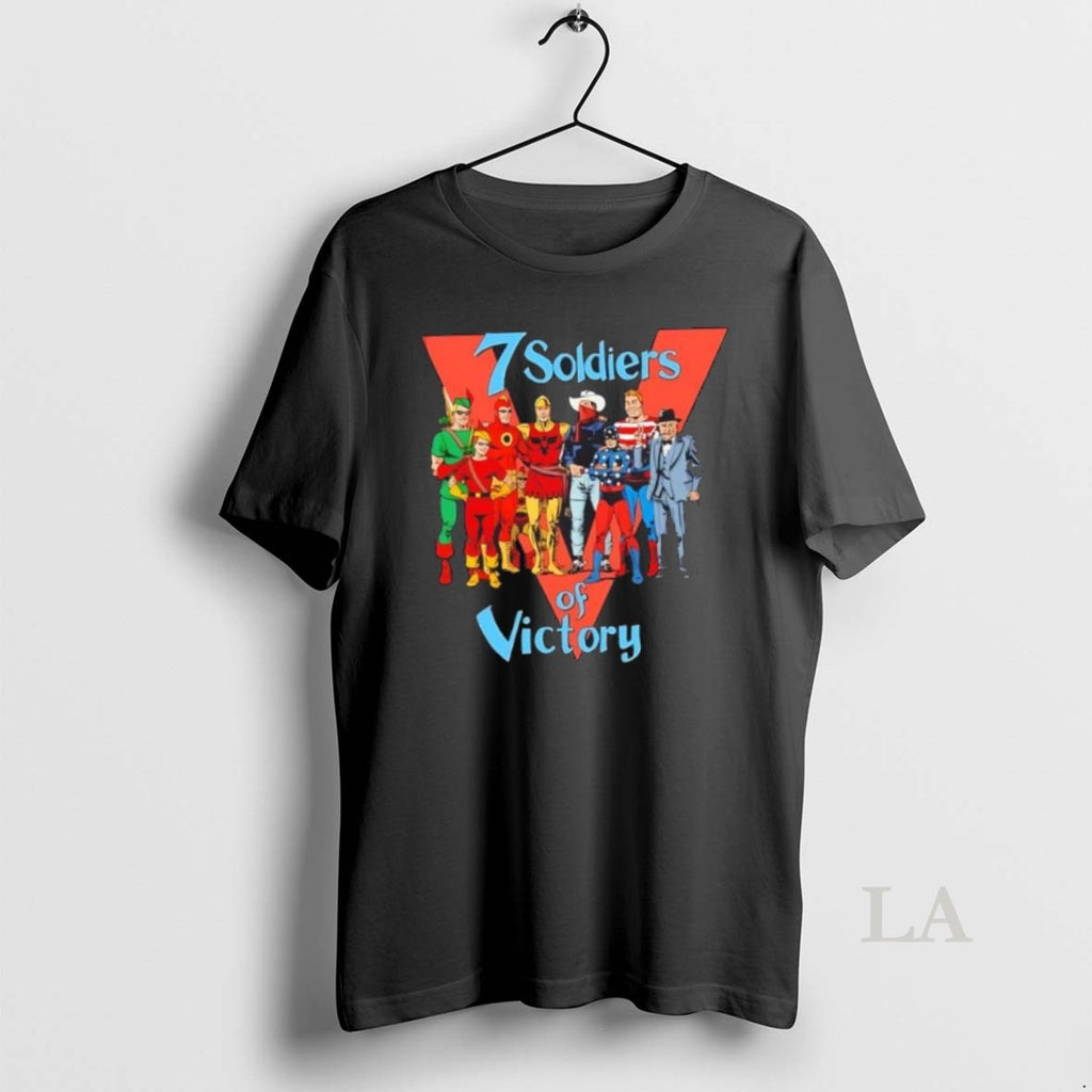 Original The Seven Soldiers Of Victory Cartoon