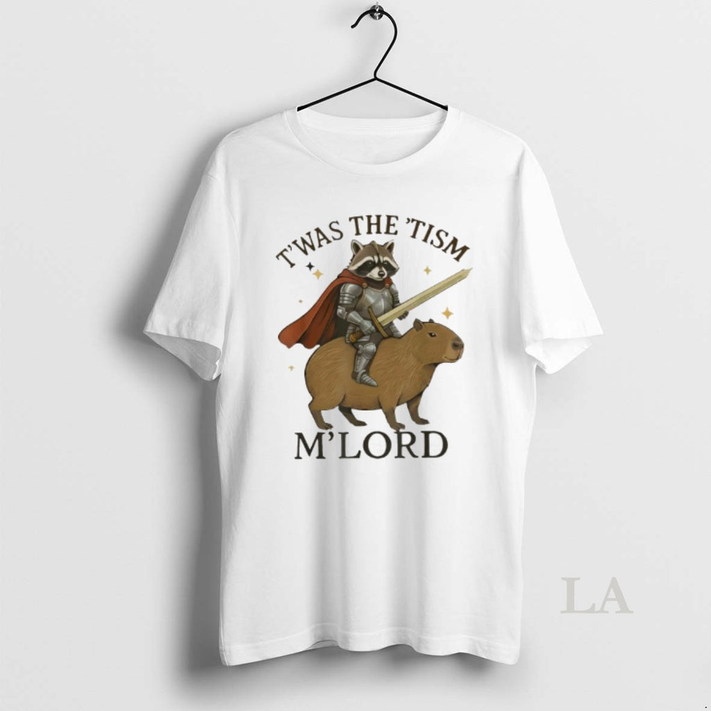 Original The Tism M Lord Funny Raccoon Vintage Capybara Autism