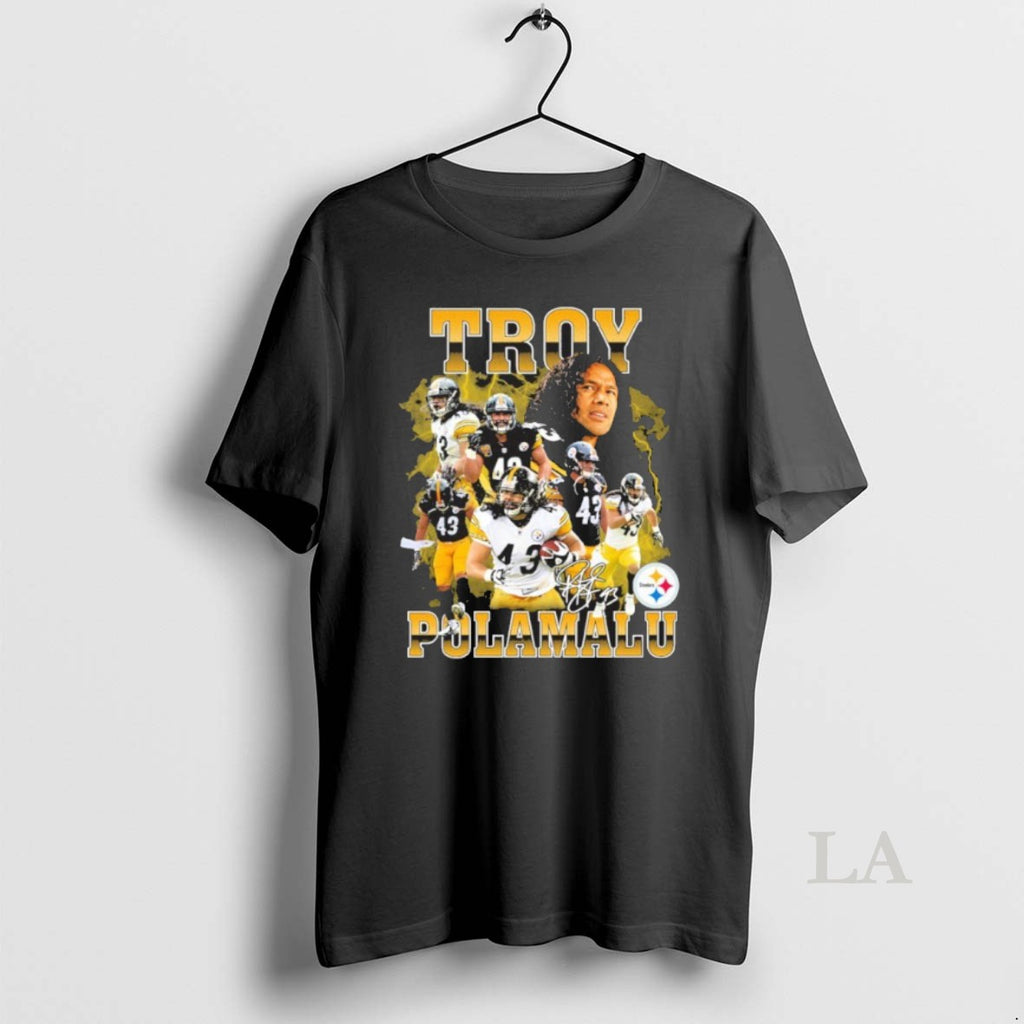 Original Troy Polamalu Player Signature