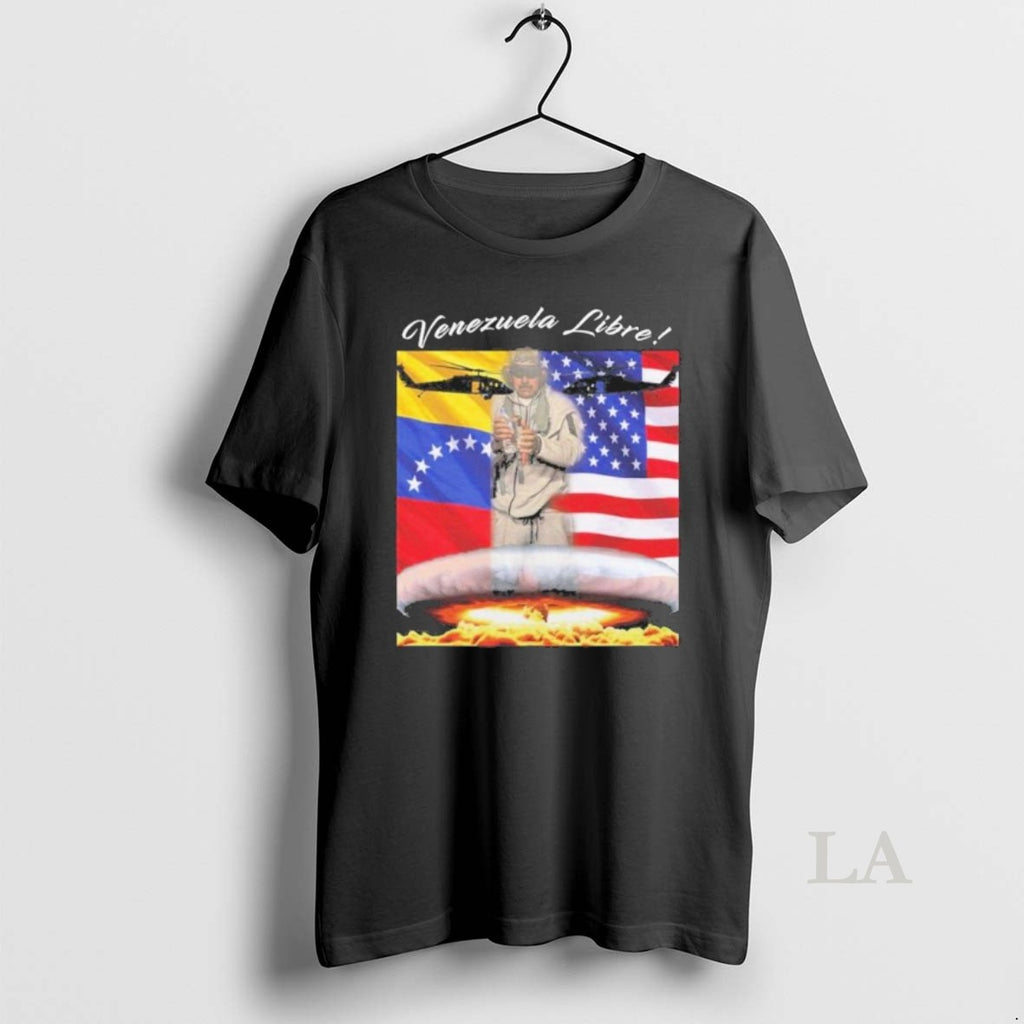 Original Venezuela Libre Commemorating The Fall Of Nicolas Maduro