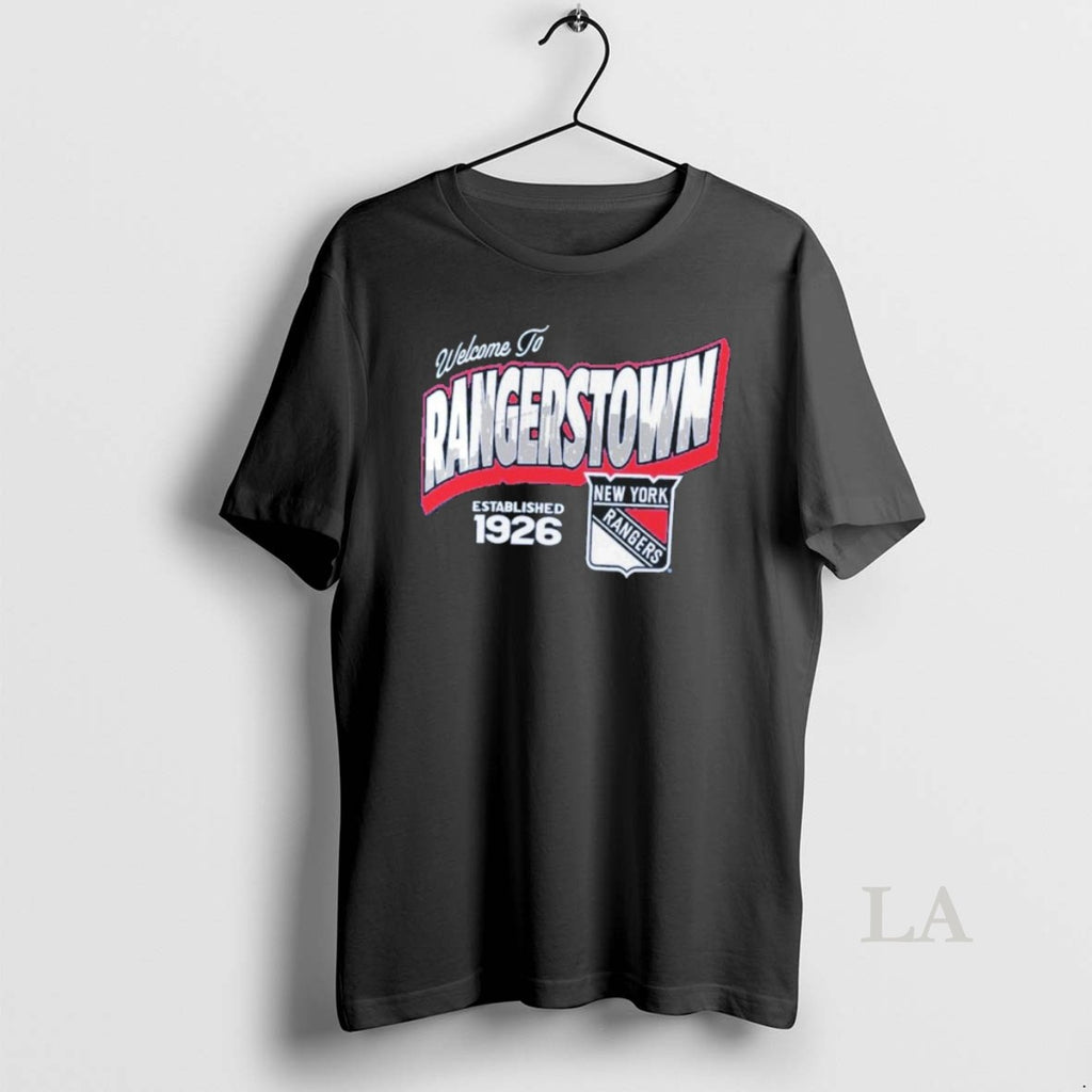 Original Welcome To Rangerstown New York Rangers Est 1926