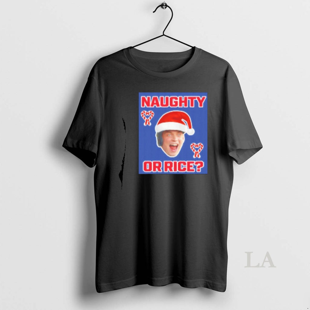 Original Yankees Ben Rice Naughty Or Rice Ugly Christmas
