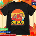 Otis Wrestler Jesus Has Your Back Jiu Jitsu Retro Christian Shirt Unisex , , , Long Sleeve Tee