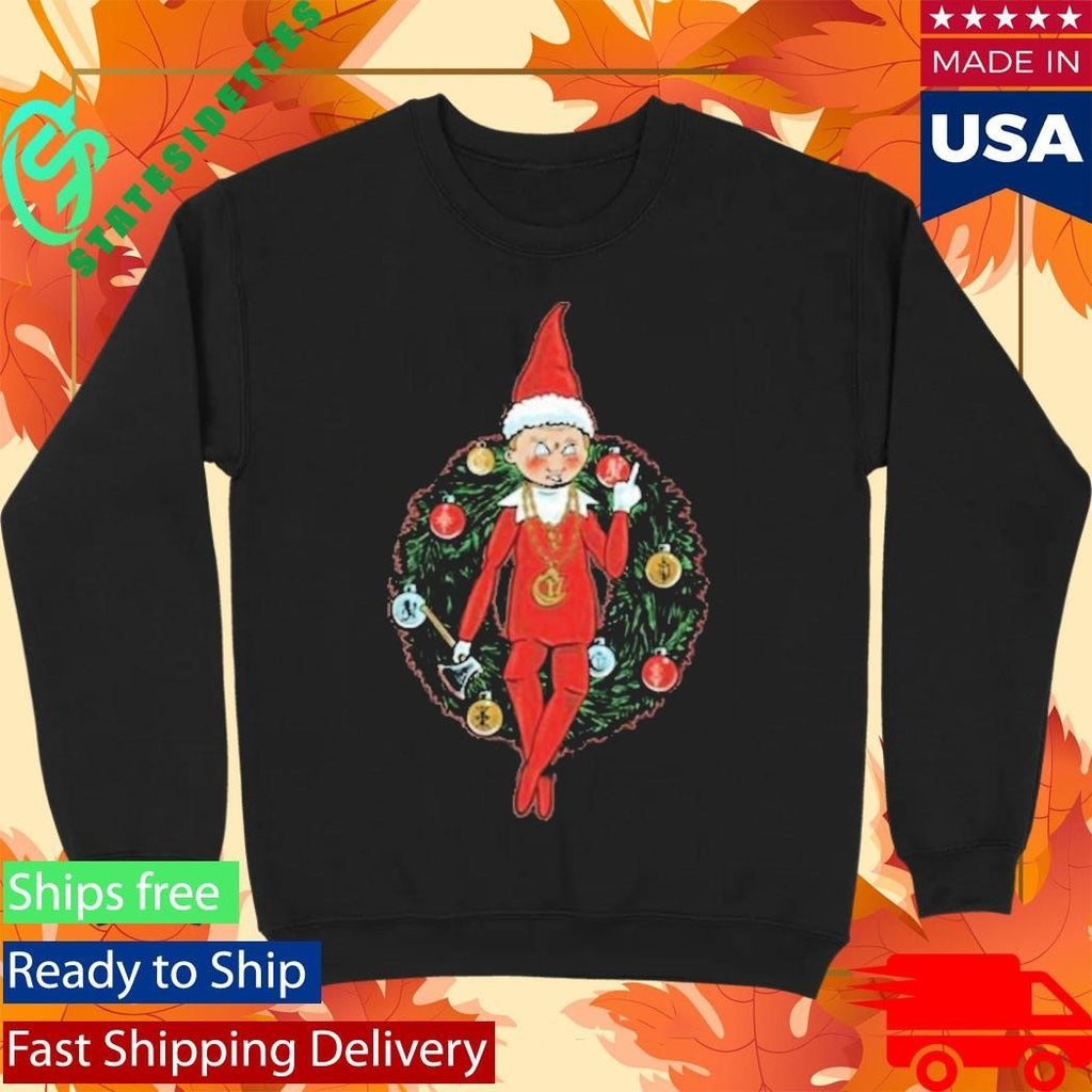 Ouija Macc Go F Yourself Elf Shirt Unisex , , , Long Sleeve Tee