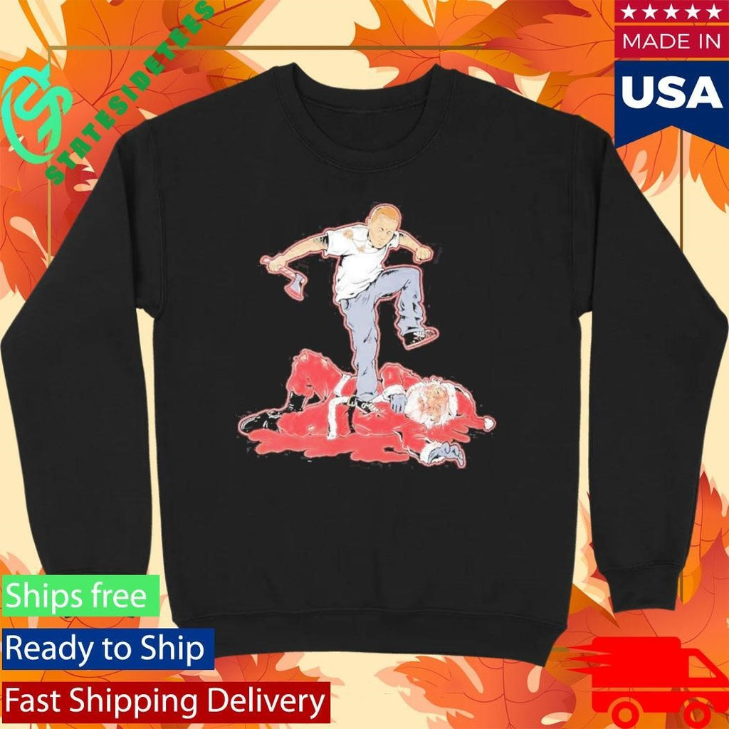 Ouija Macc Santa Stomp Shirt Unisex , , , Long Sleeve Tee