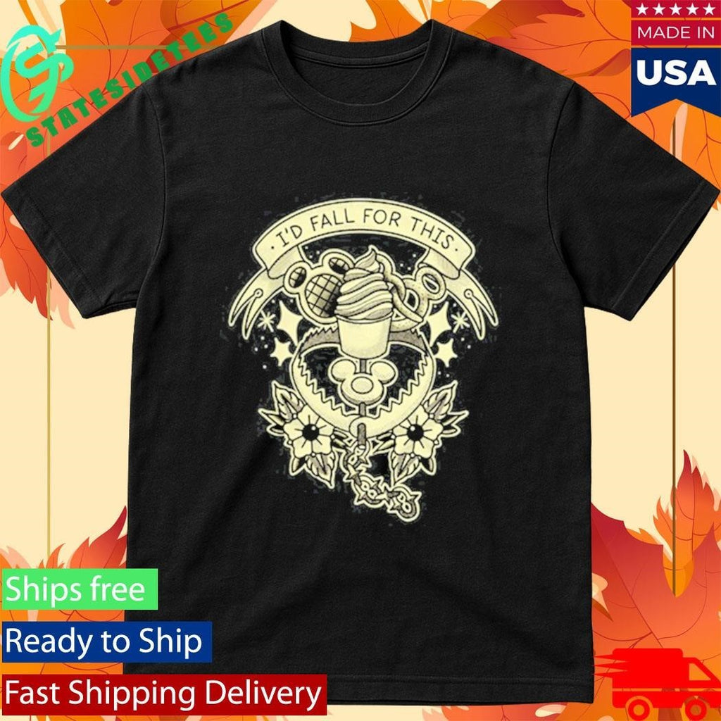Our I’d Fall For This Tattoo Shirt Unisex , , , Long Sleeve Tee