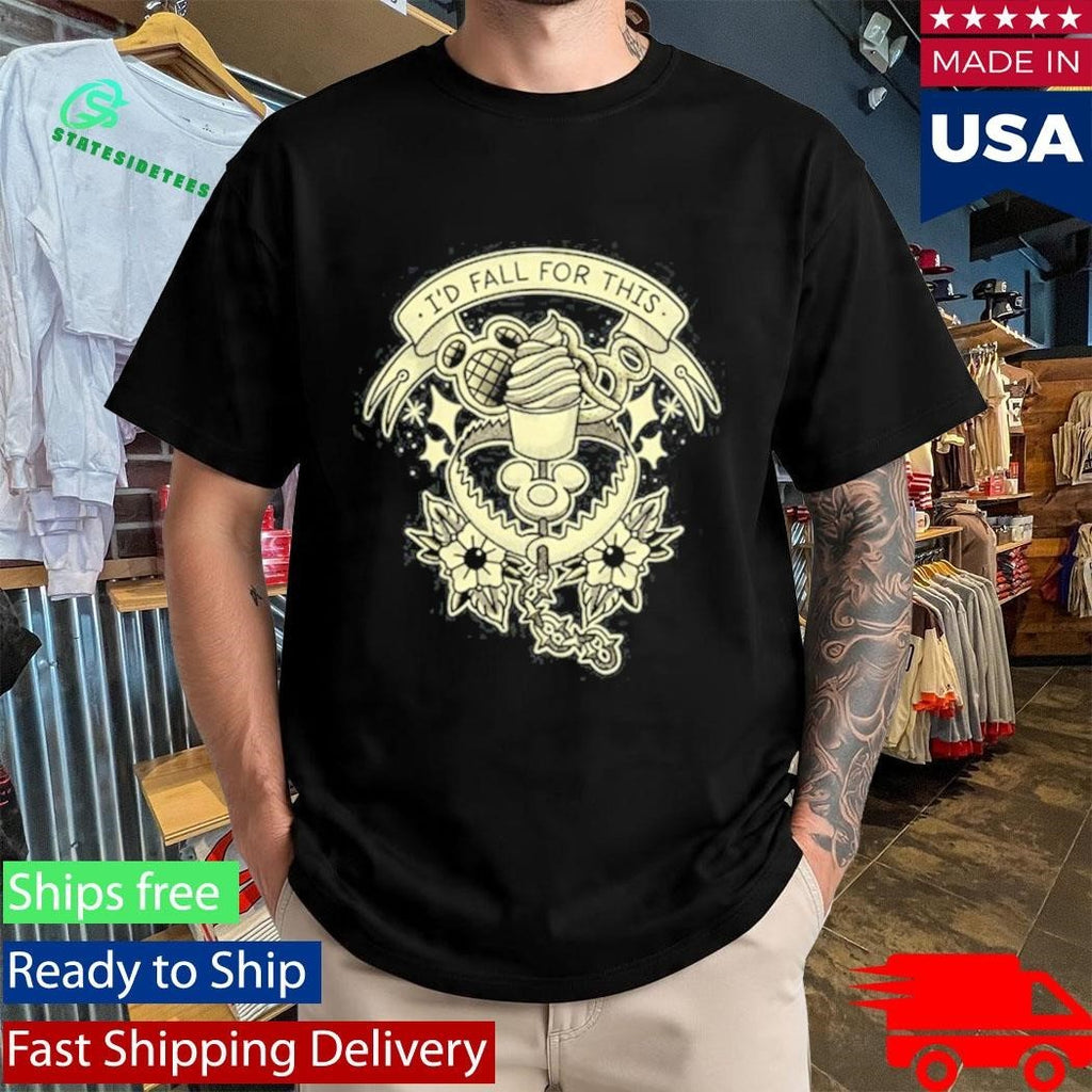 Our I’d Fall For This Tattoo Shirt Unisex , , , Long Sleeve Tee