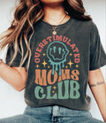 Overstimulated Moms Club Comfort Colors Shirt Funny Mom Shirt Mama T-Shirts