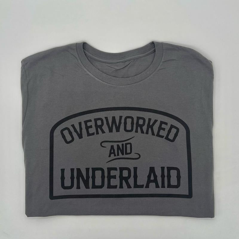 Overworked Underlaid T-Shirts
