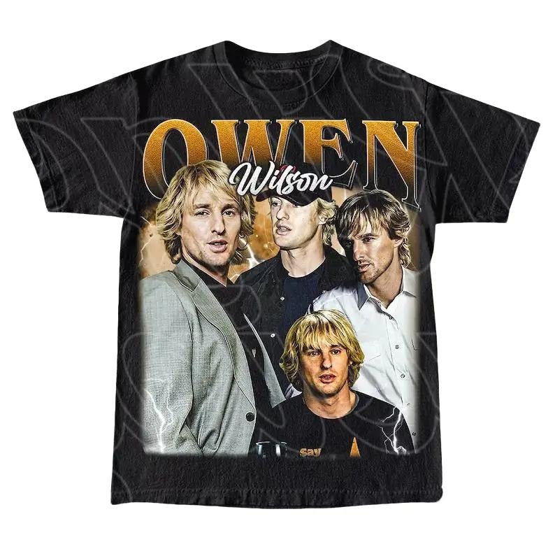 Owen Wilson Vintage Fans Movie Fan Shirt Movie Shirt T-Shirts