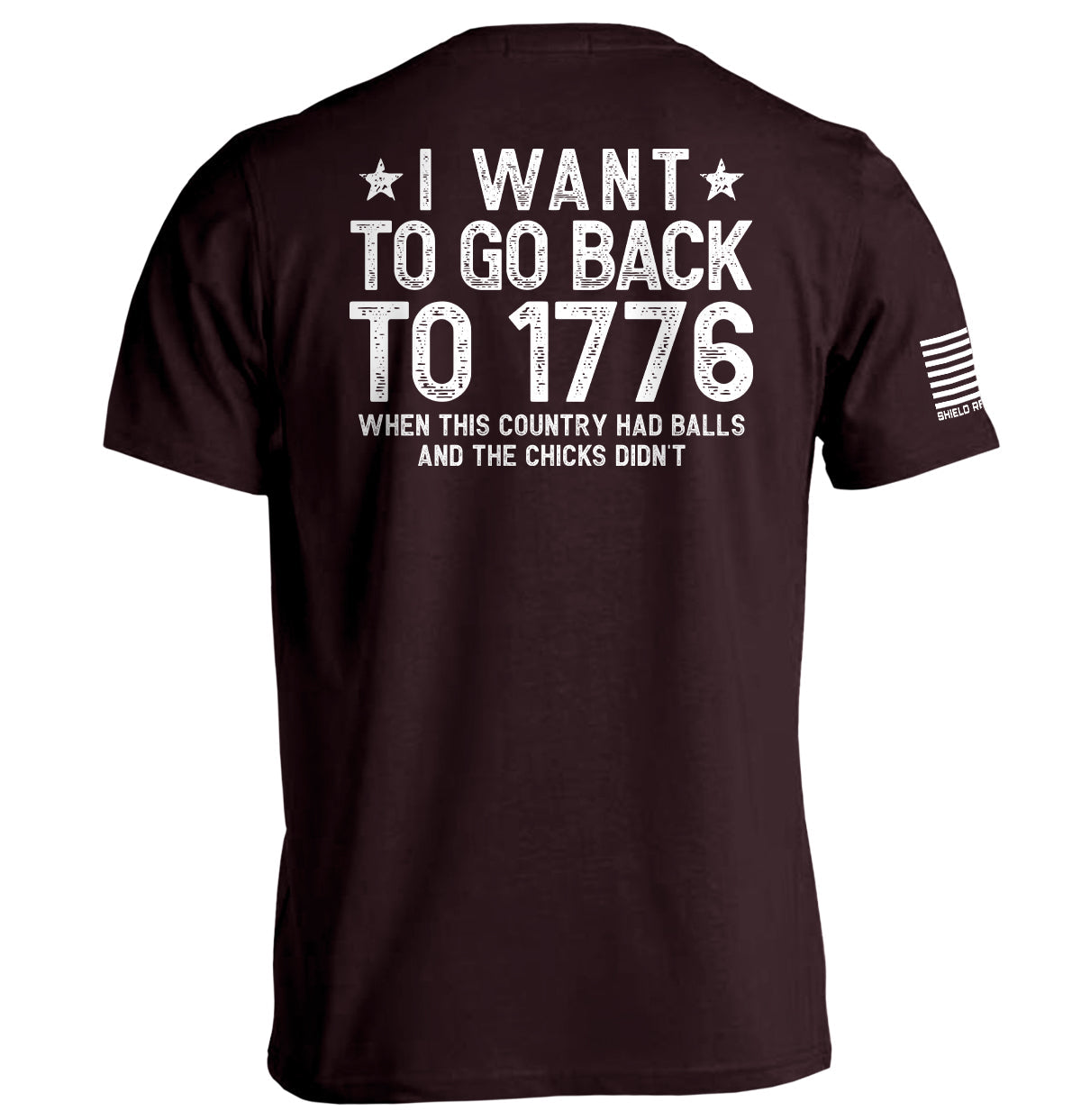 I Want Go Back 1776 T-Shirts