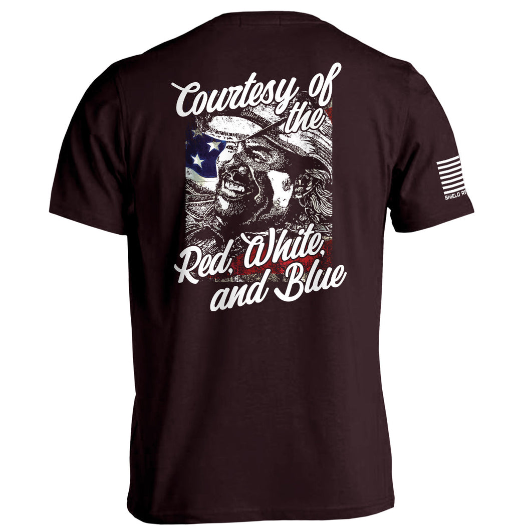 Courtesy Red White Blue T-Shirts