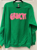 PINK Chenille Patch KELLY GREEN T-Shirts