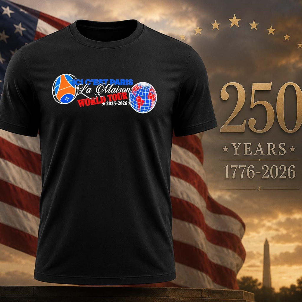PSG Ici C’est Paris La Maison World Tour 2026 Shirt