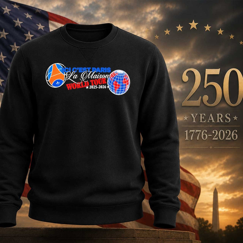 PSG Ici C’est Paris La Maison World Tour 2026 Shirt