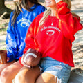 PUFF 'Tis Damn Season' Casual Long Sleeve 3D PUFF Print Football Season T-Shirts