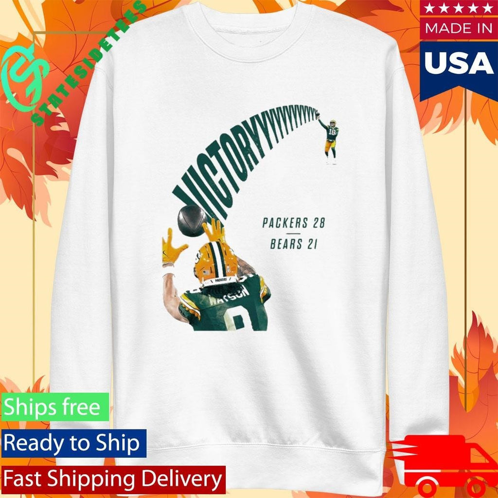 Packers Victory 28 Bears 21 Shirt Unisex , , , Long Sleeve Tee