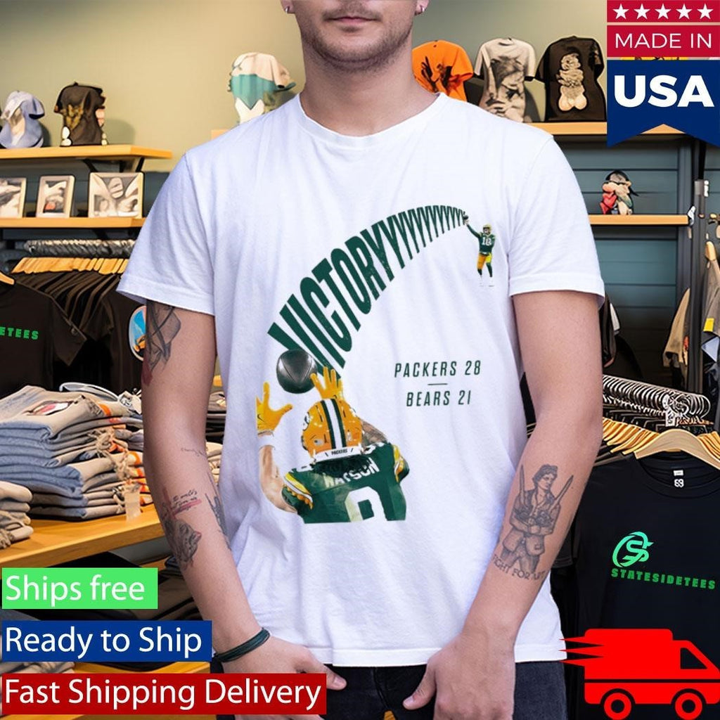 Packers Victory 28 Bears 21 Shirt Unisex , , , Long Sleeve Tee