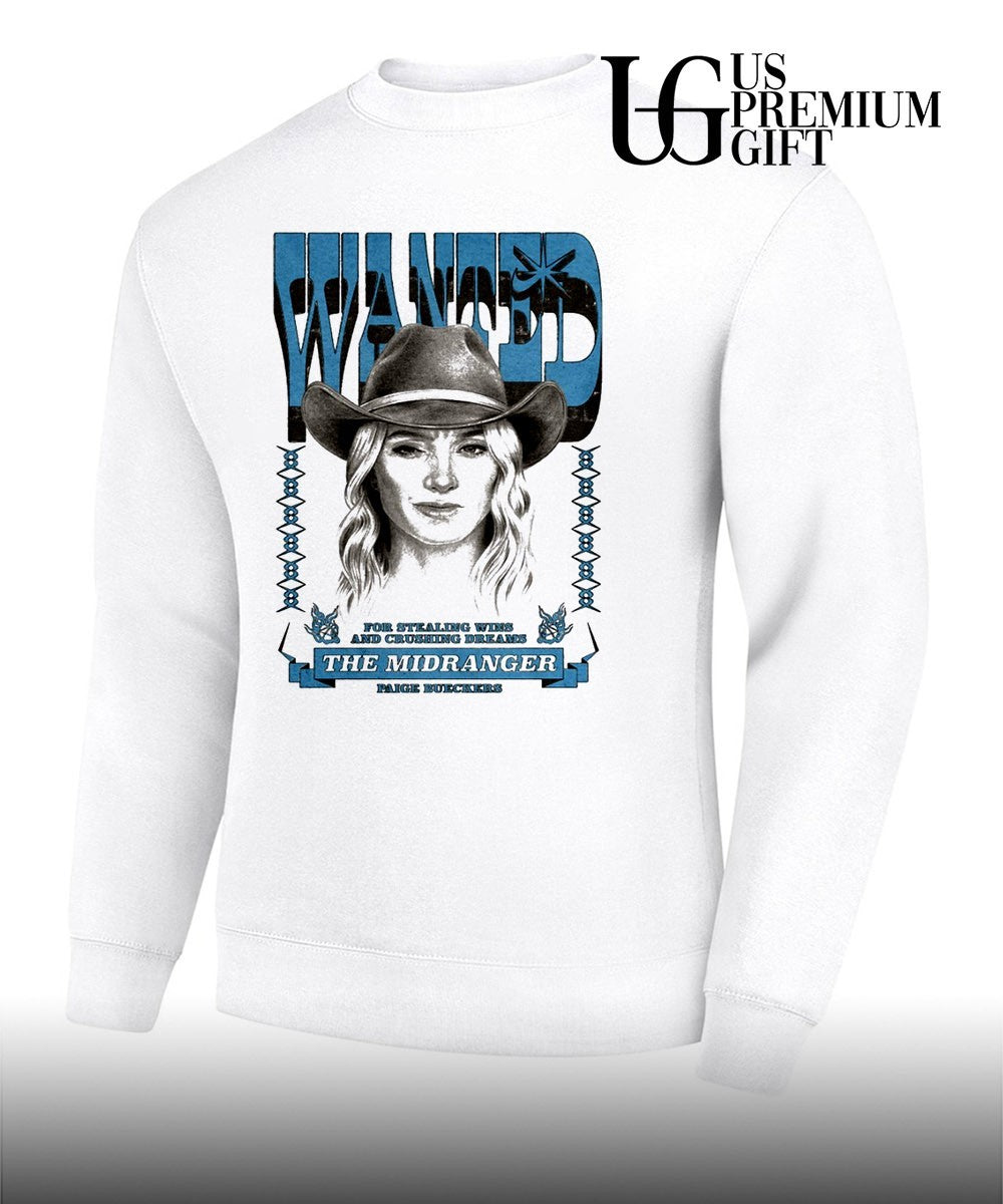 Paige Bueckers Wanted for Stealing Wins and Crushing Dreams the Midranger shirt
