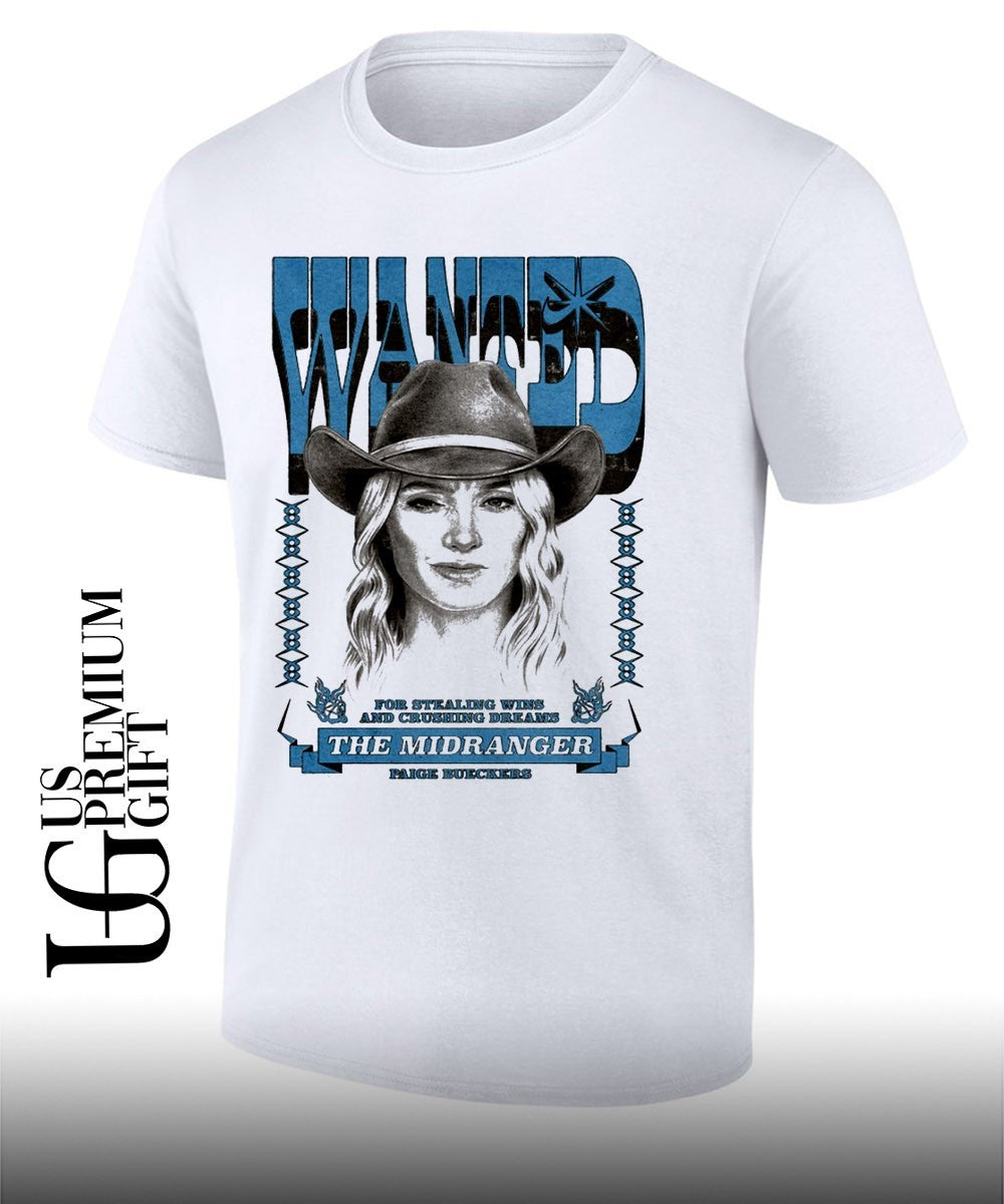 Paige Bueckers Wanted for Stealing Wins and Crushing Dreams the Midranger shirt