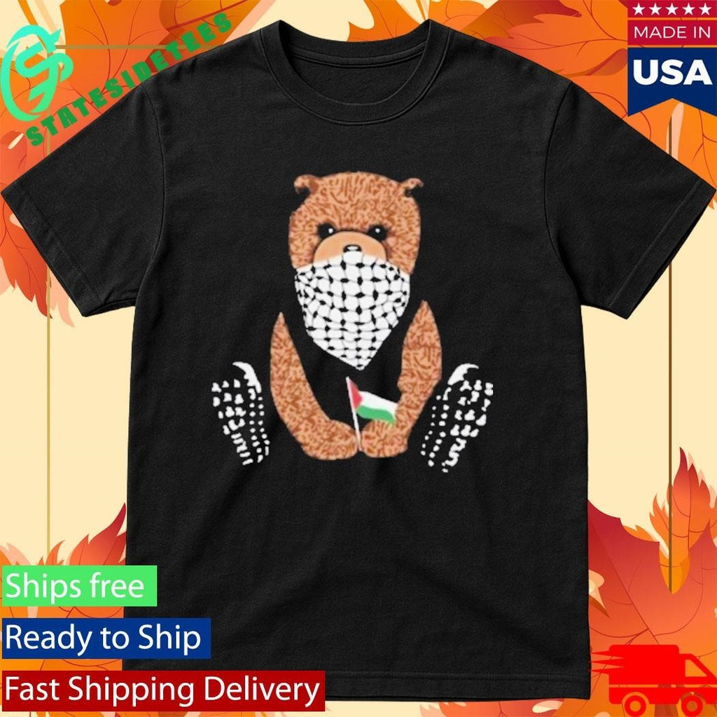 Pali-Bear-Palestine-Shirt-700×70 Unisex , , , Long Sleeve Tee