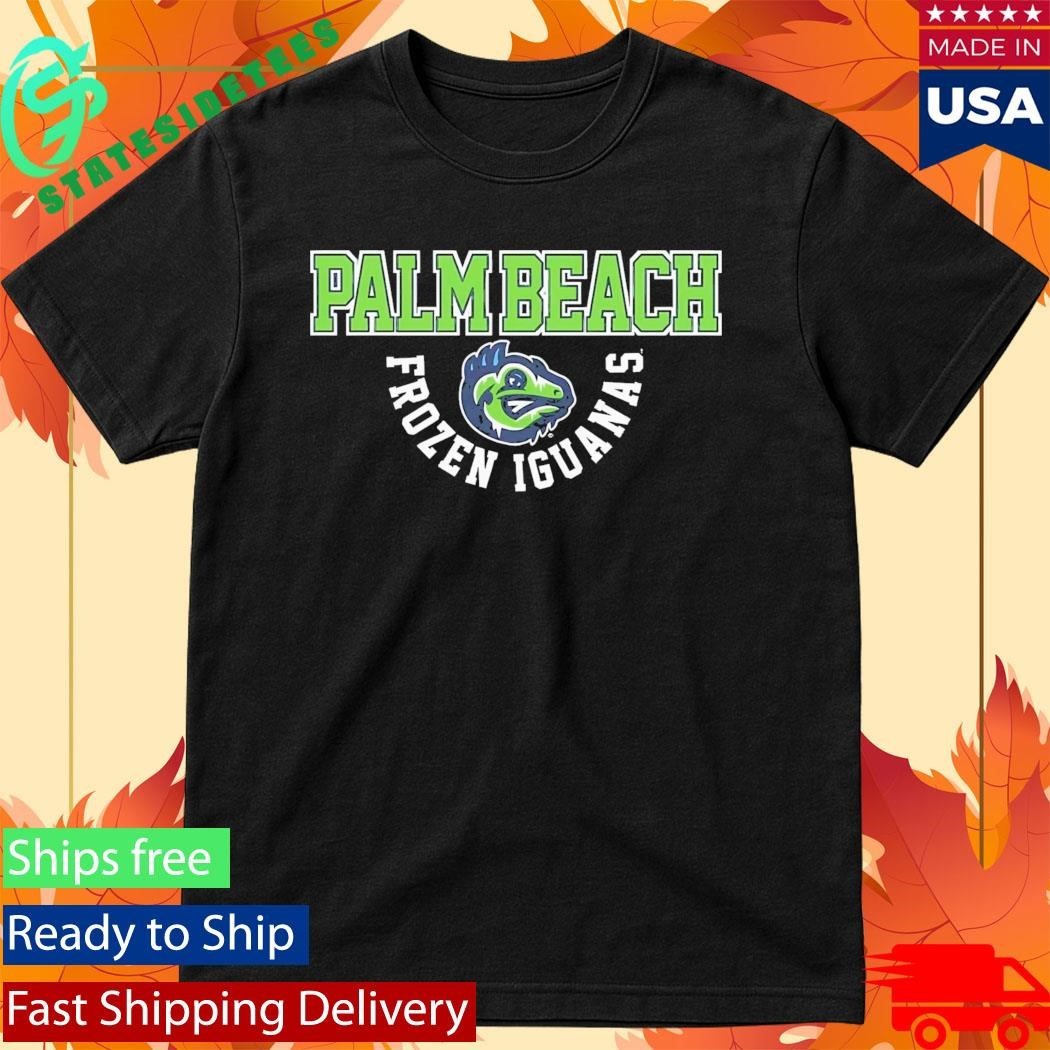 Palm Beach Frozen Iguanas Shirt Unisex , , , Long Sleeve Tee