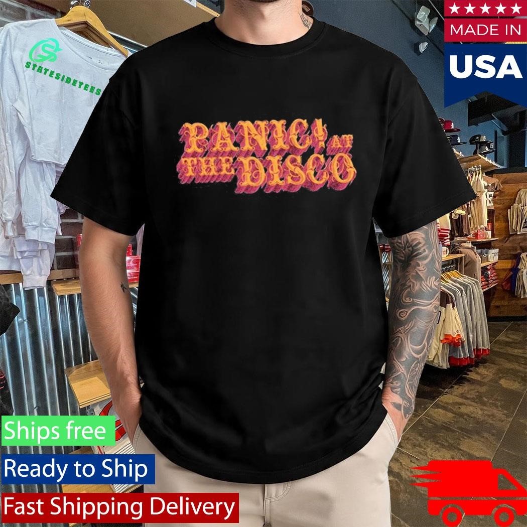 Panic! At The Disco Ivory Logo Shirt Unisex , , , Long Sleeve Tee