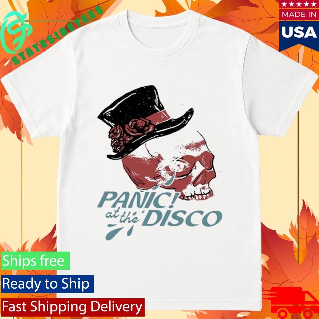 Panic! At The Disco Red Skull Shirt Unisex , , , Long Sleeve Tee