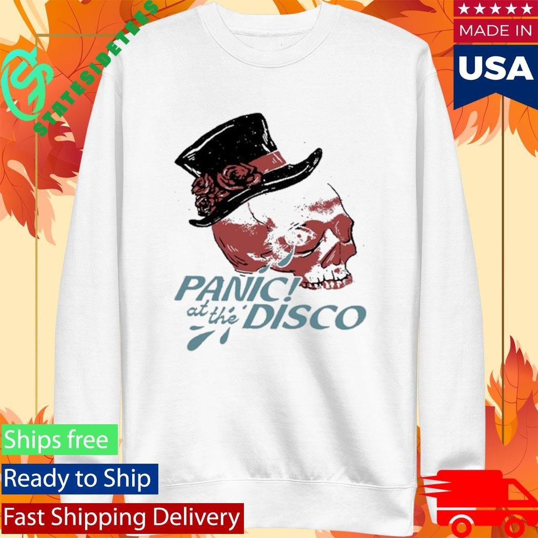 Panic! At The Disco Red Skull Shirt Unisex , , , Long Sleeve Tee