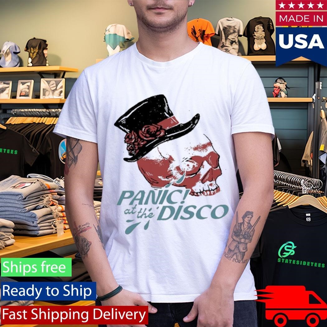 Panic! At The Disco Red Skull Shirt Unisex , , , Long Sleeve Tee
