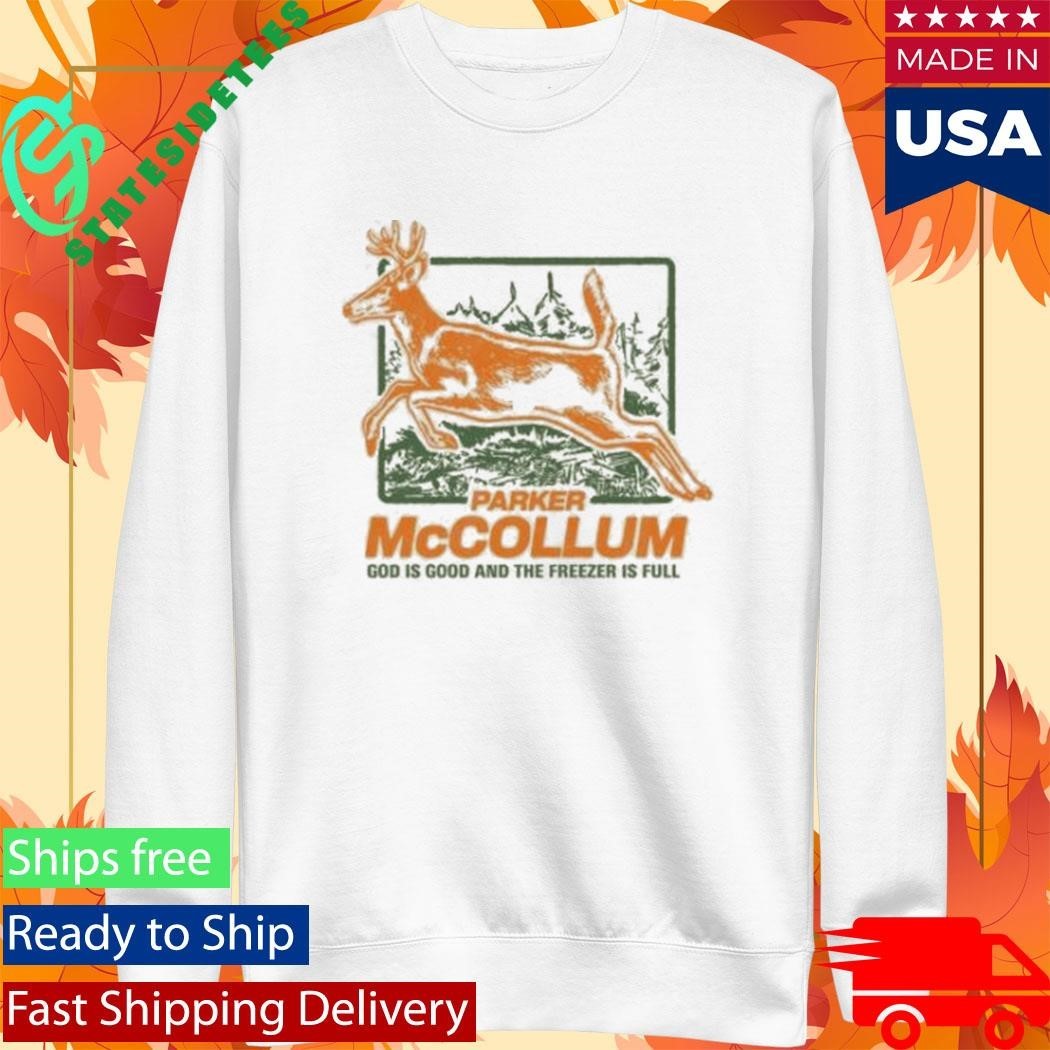 Parker Mccollum God Is Good And The Freezer Is Full Shirt Unisex , , , Long Sleeve Tee