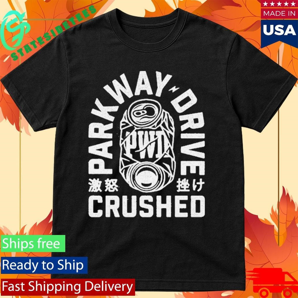 Parkway Drive Crushed Shirt Unisex , , , Long Sleeve Tee