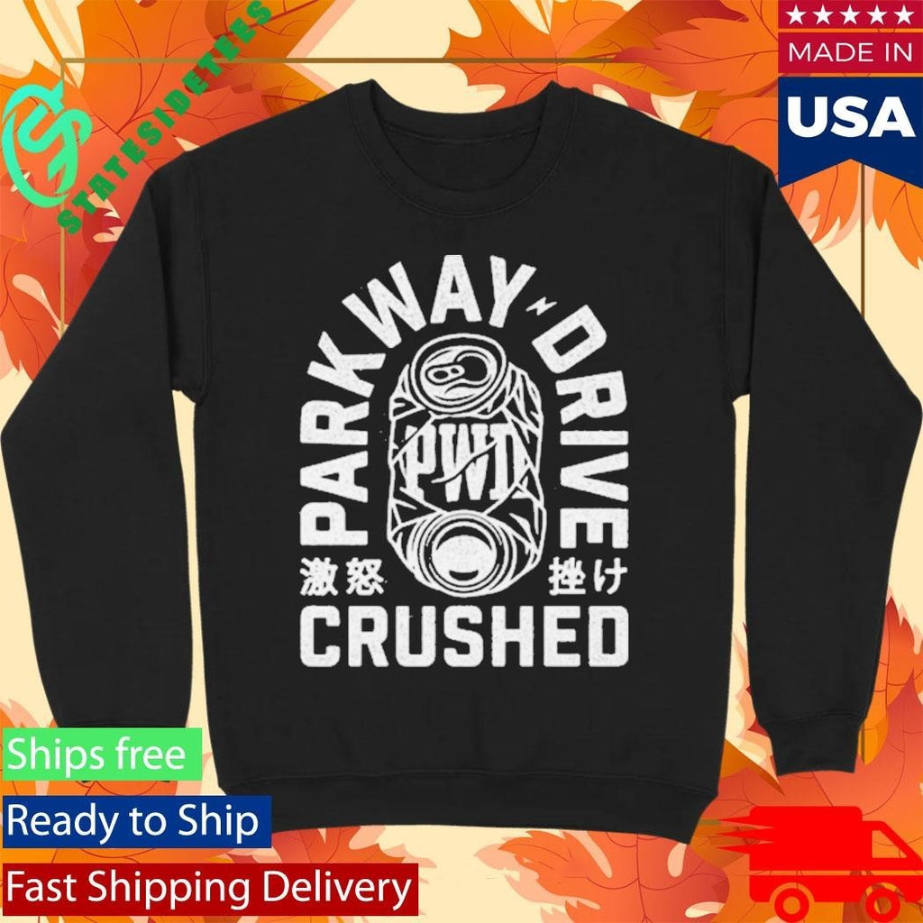 Parkway Drive Crushed Shirt Unisex , , , Long Sleeve Tee