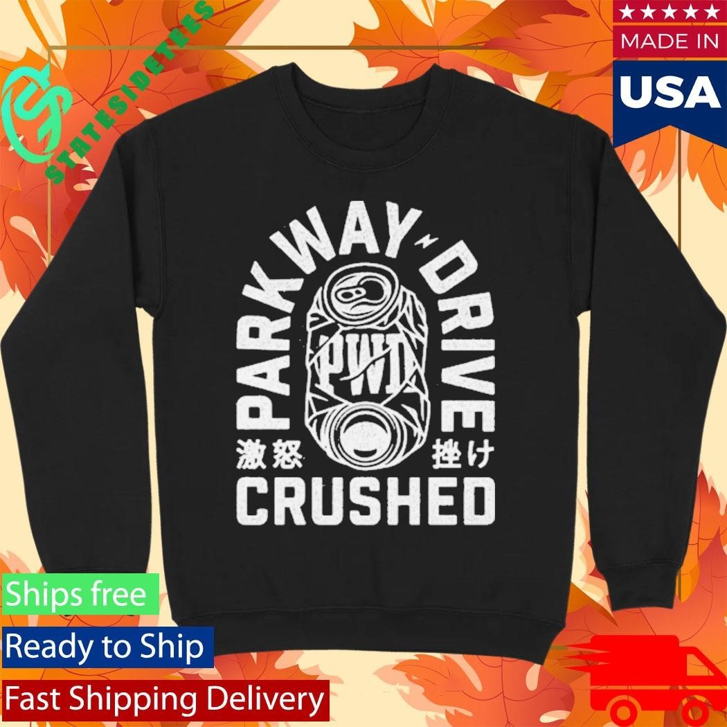 Parkway Drive Crushed Shirt Unisex , , , Long Sleeve Tee