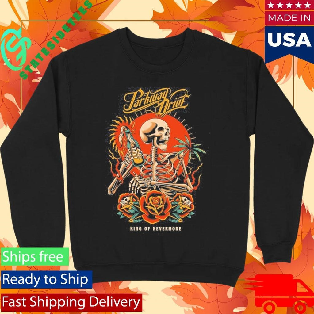 Parkway Drive Molotov Skeleton Shirt Unisex , , , Long Sleeve Tee