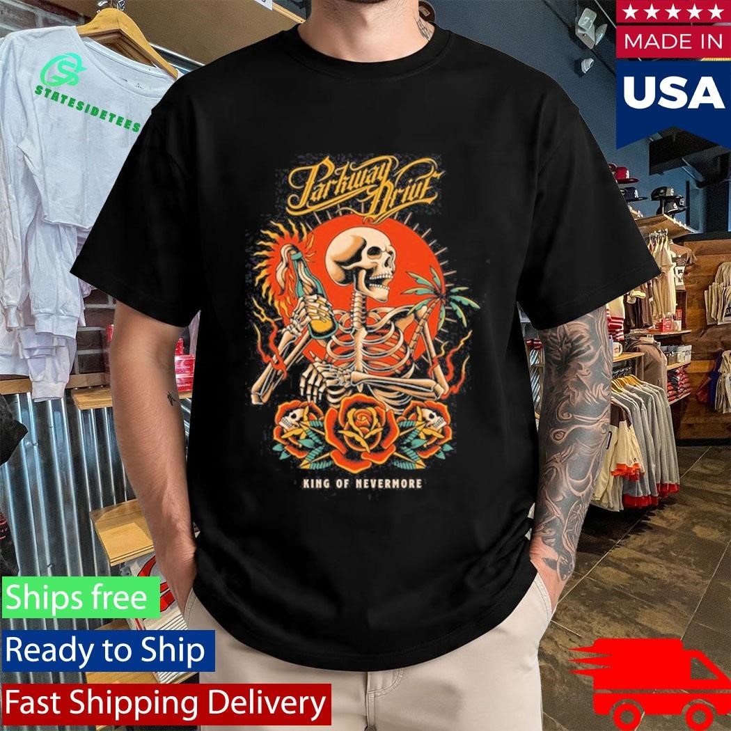 Parkway Drive Molotov Skeleton Shirt Unisex , , , Long Sleeve Tee