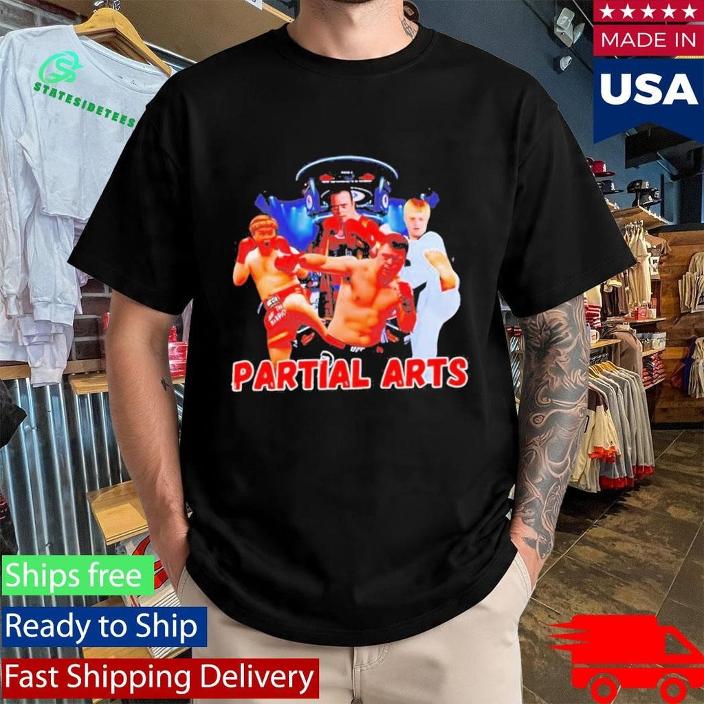Partial Arts Down Shirt Unisex , , , Long Sleeve Tee