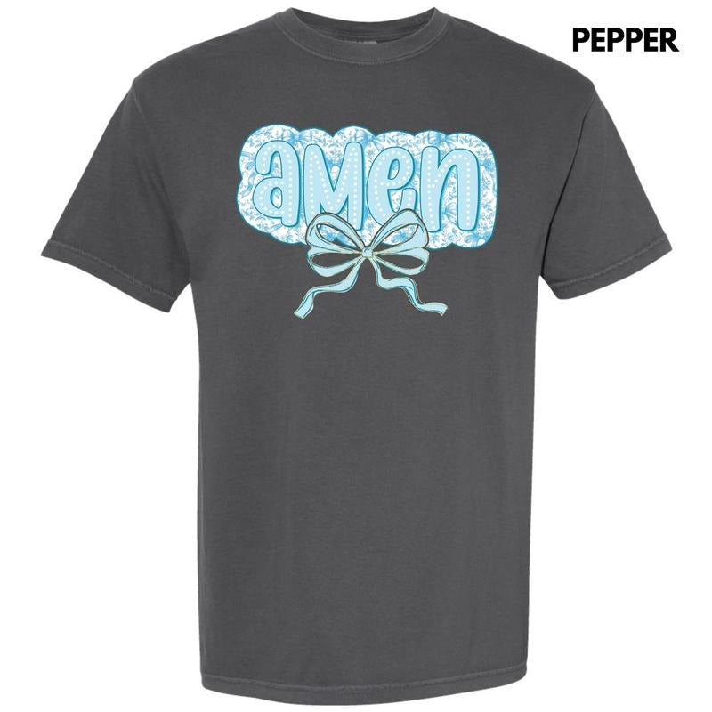 Pastel Blue Amen Comfort Colors 'NLB' T-Shirts