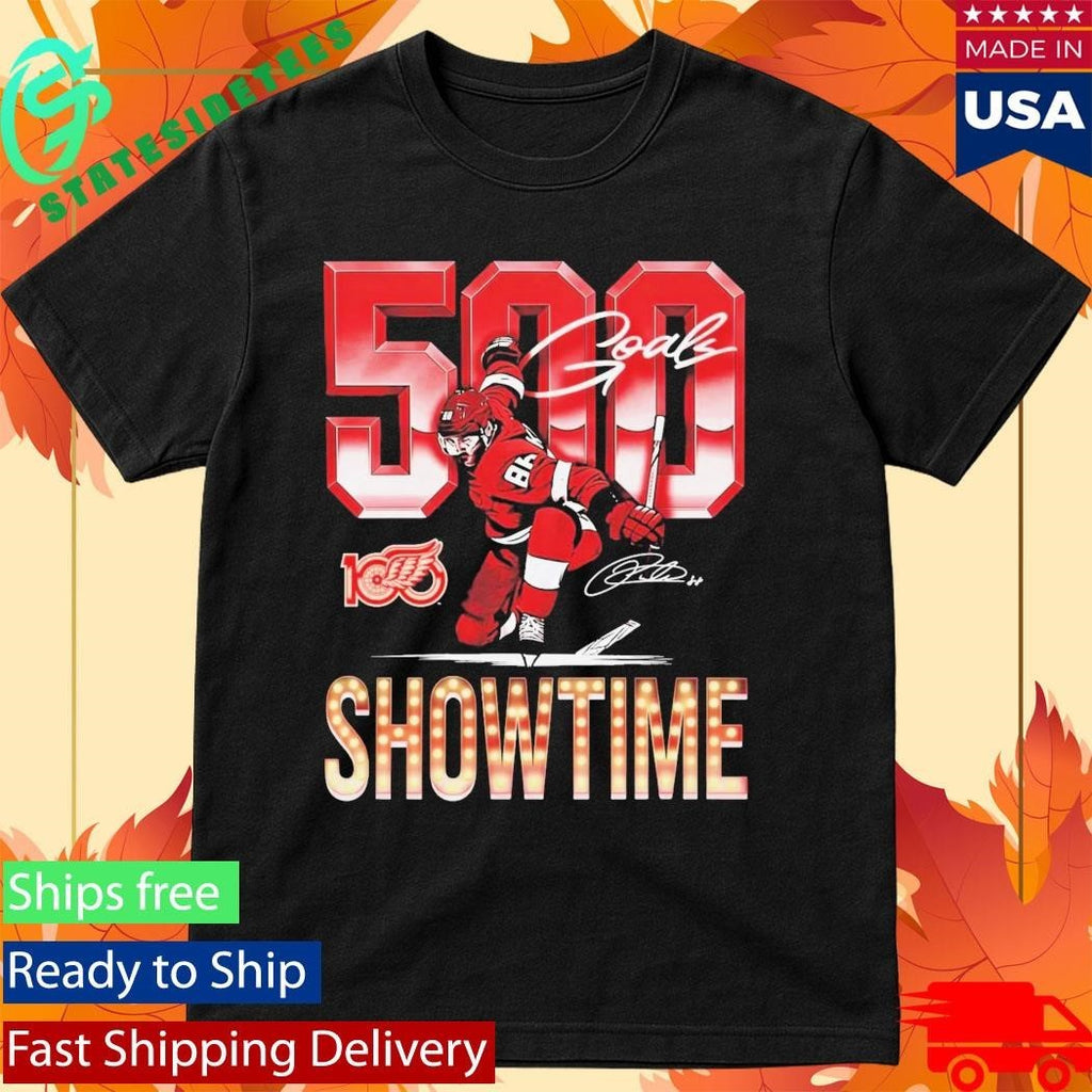 Patrick Kane Detroit 500 Goals Showtime Shirt Unisex , , , Long Sleeve Tee