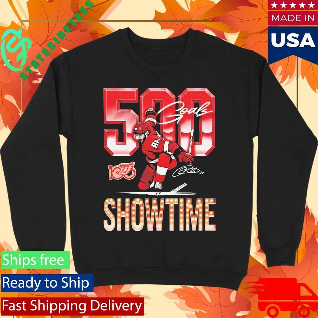 Patrick Kane Detroit 500 Goals Showtime Shirt Unisex , , , Long Sleeve Tee