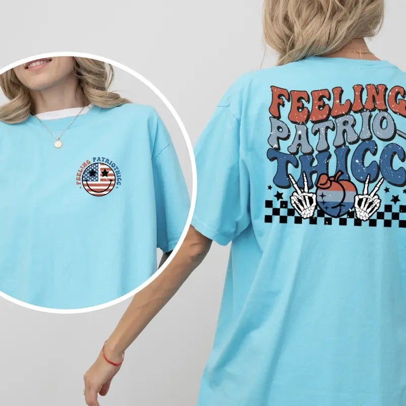 Patrio Thicc Comfort Cotton T-Shirts