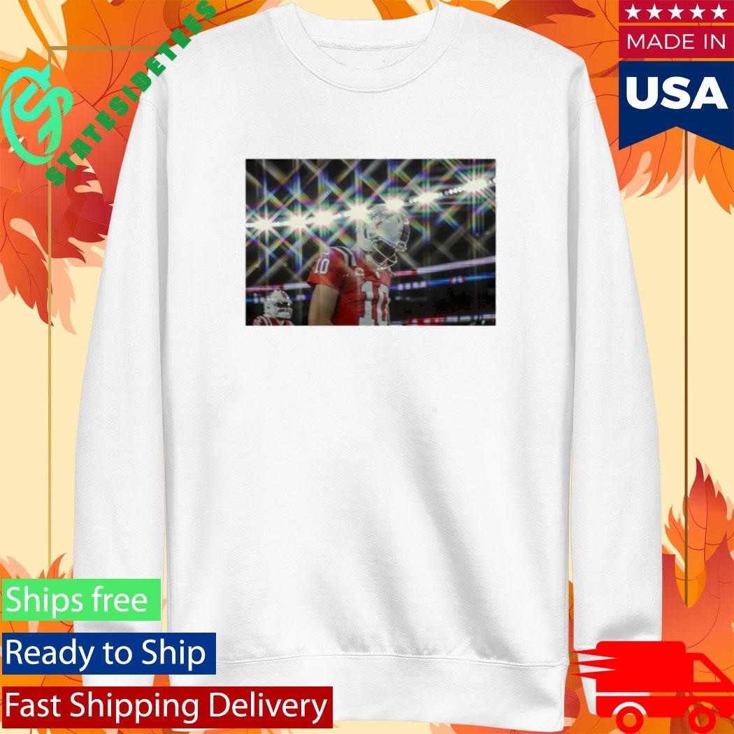 Patriots Drake Maye Aura Shirt Unisex , , , Long Sleeve Tee