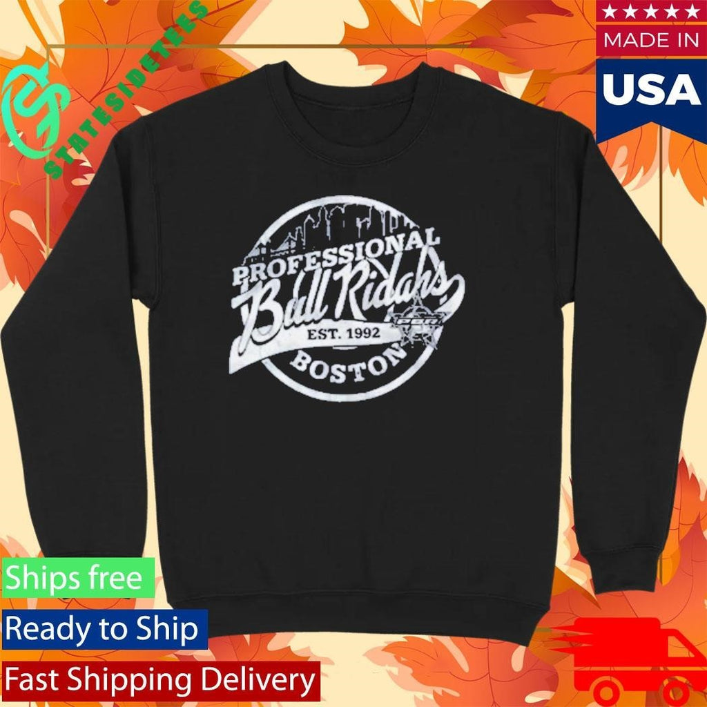 Pbr Boston Bull Ridahs Unisex , , , Long Sleeve Tee