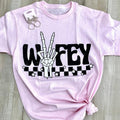 Peace Checker Wifey T-Shirts