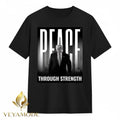 Peace through strength Trump tee Unisex , , , Long Sleeve Tee