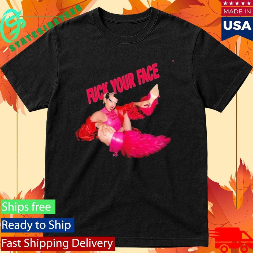 Peaches Fuck Your Face Shirt Unisex , , , Long Sleeve Tee