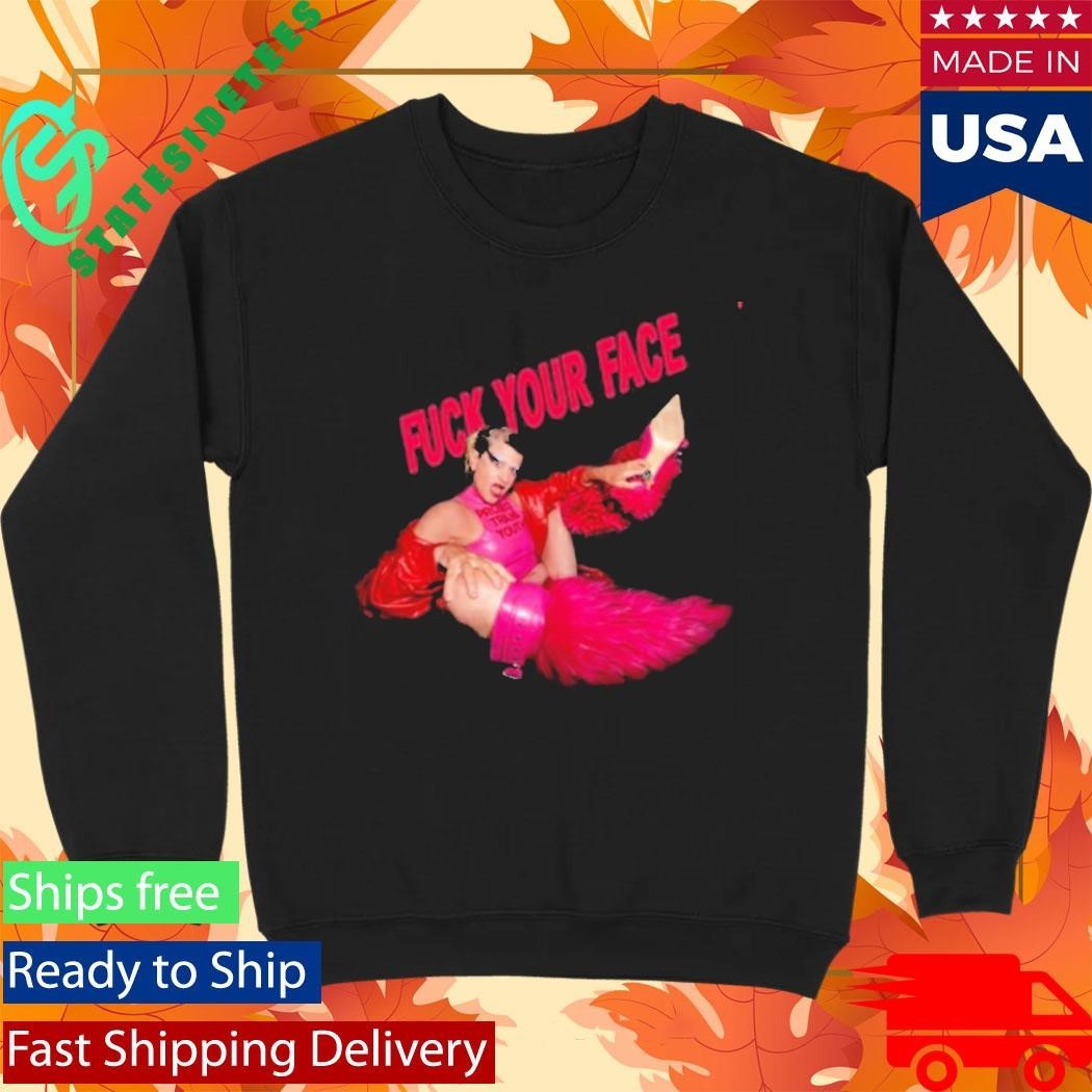 Peaches Fuck Your Face Shirt Unisex , , , Long Sleeve Tee